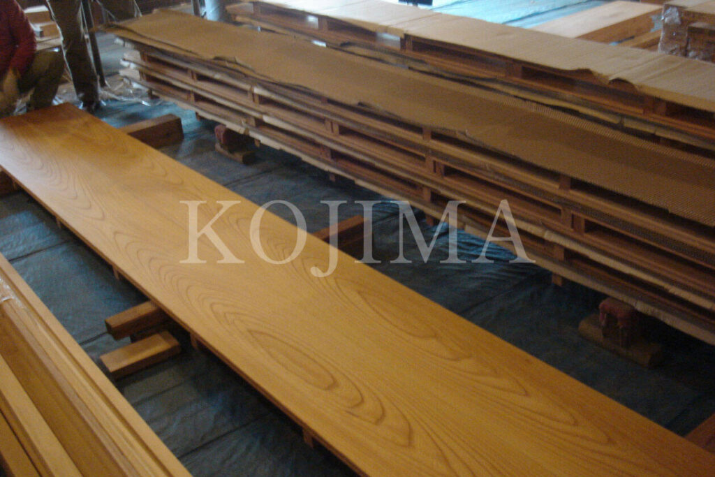 社寺で使用された欅材