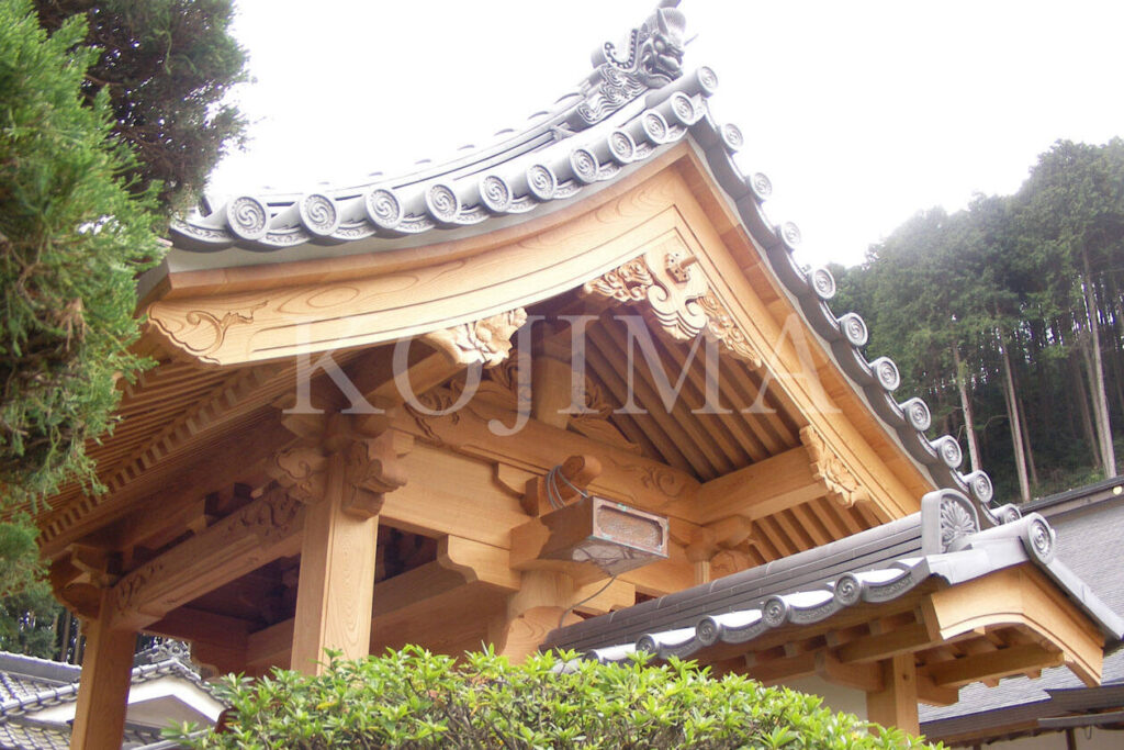 社寺で使用された欅材