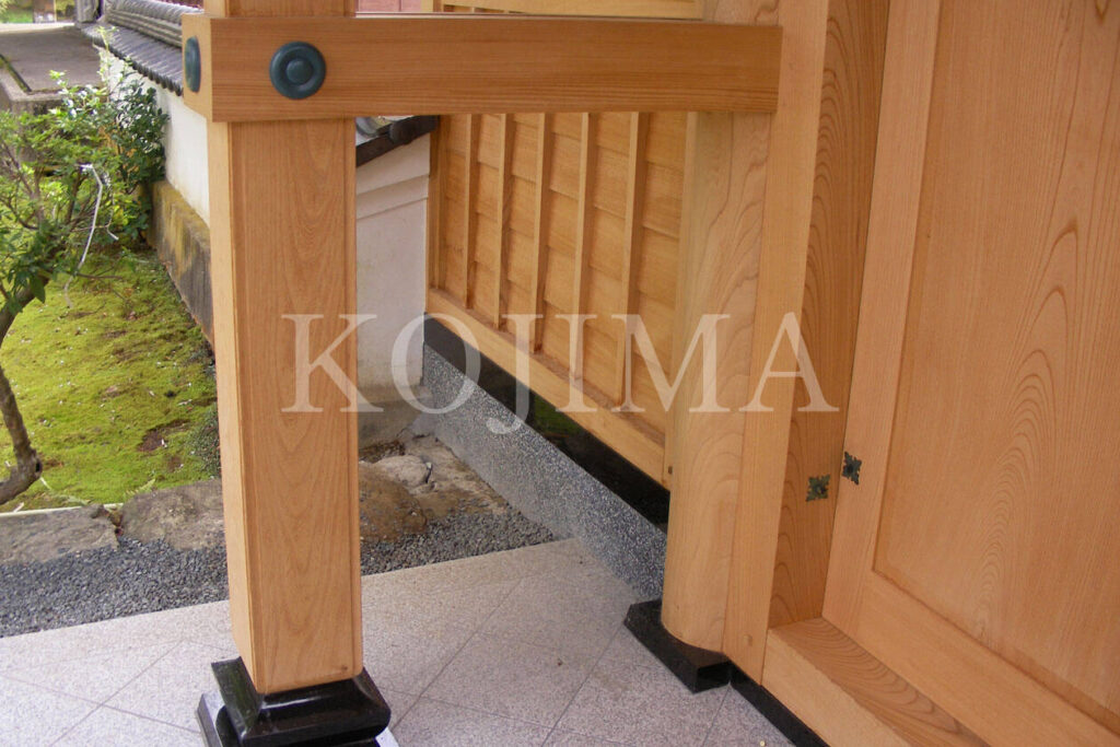 社寺で使用された欅材